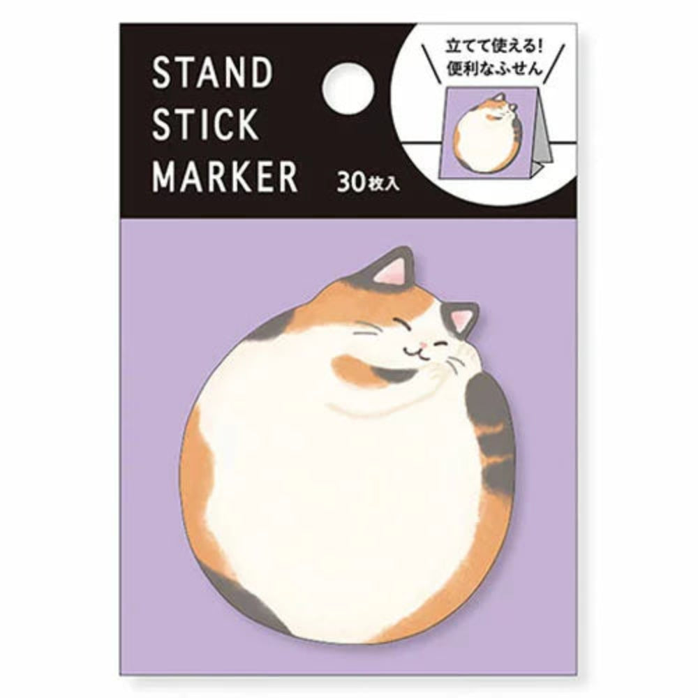 猫咪圖案直立式備忘貼
