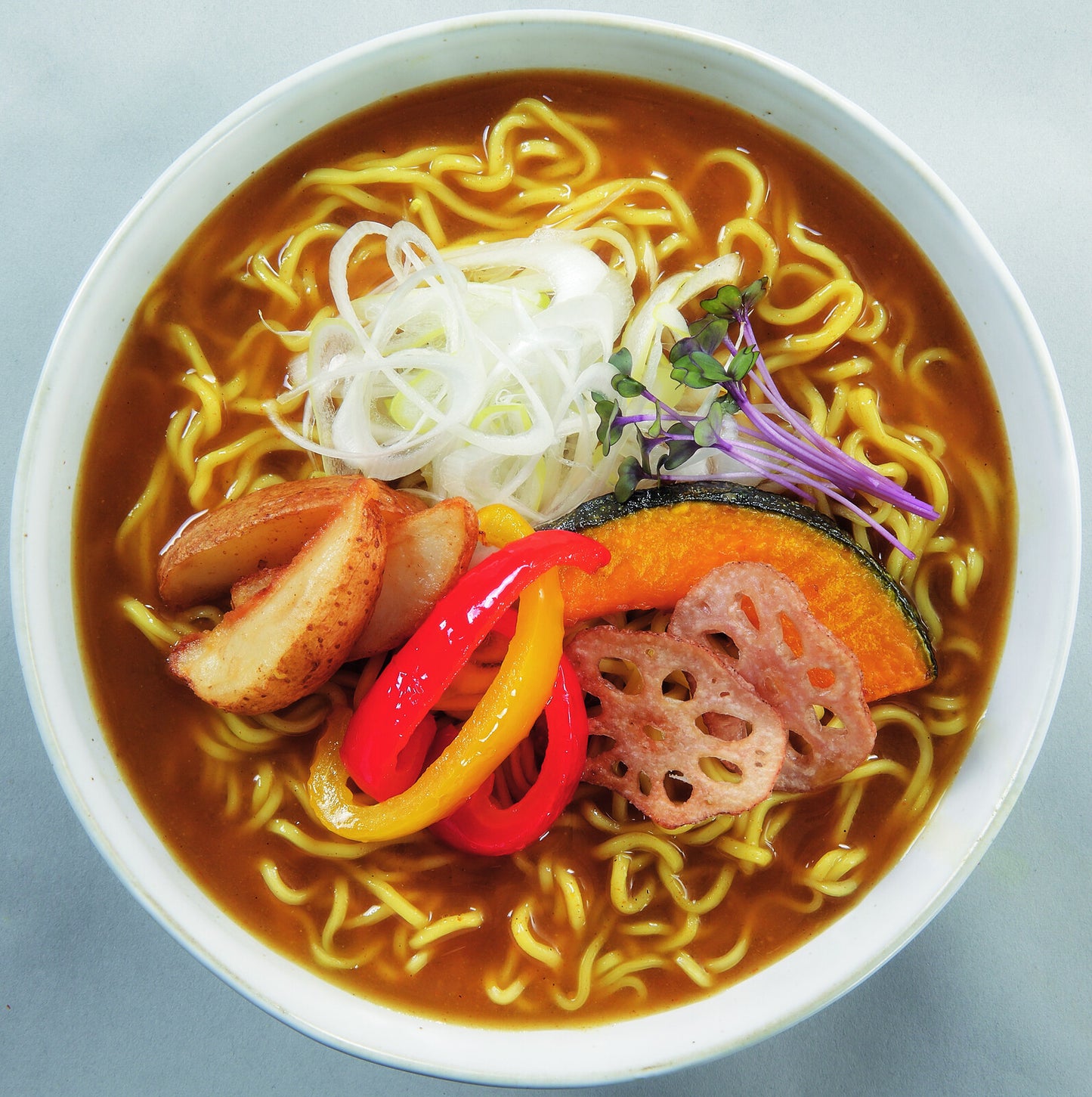 素食咖哩拉麵