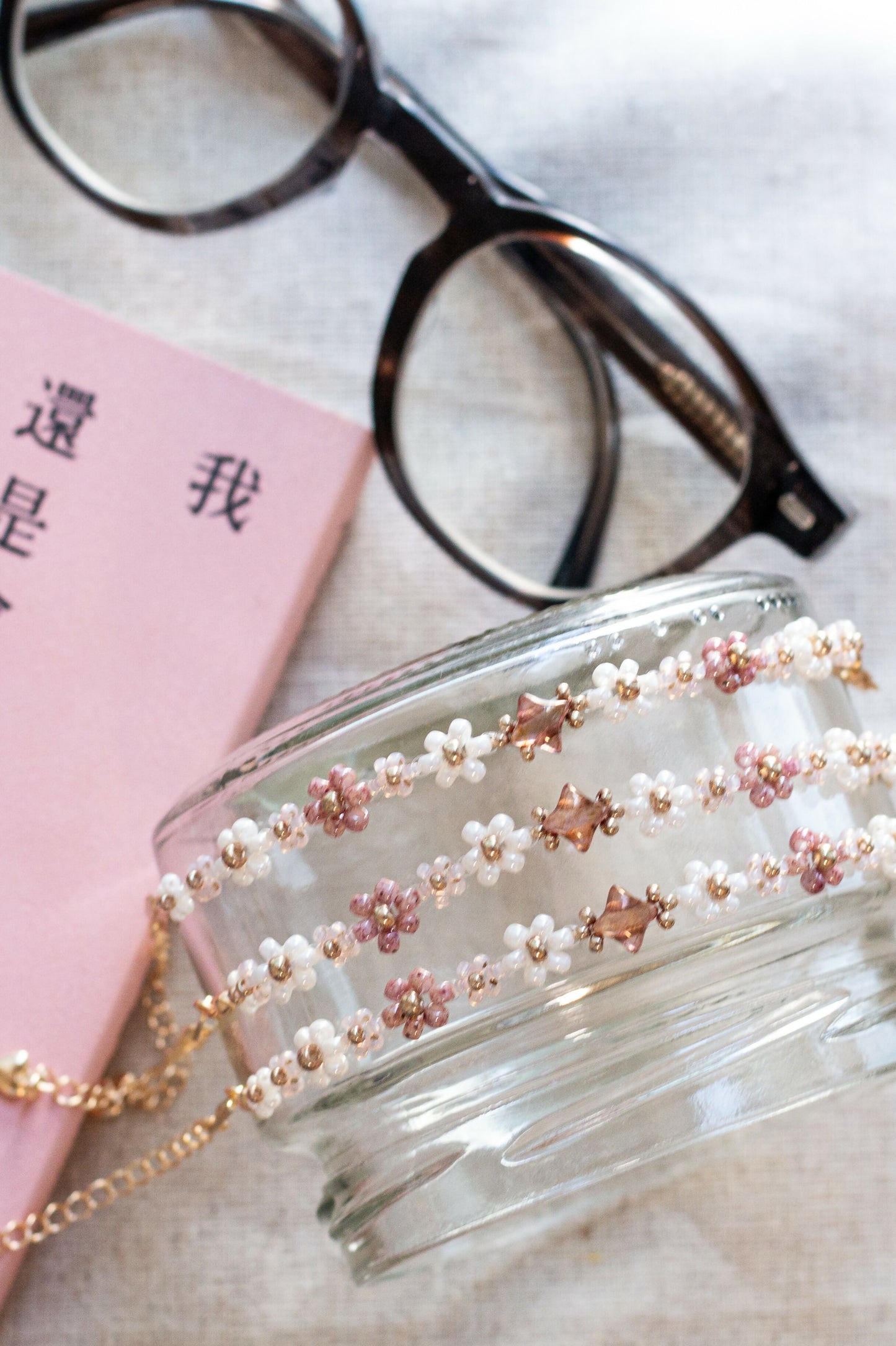 星光花語 Statlit Floral Whispers|手鏈 Bracelet|香檳粉 Champagne Pink