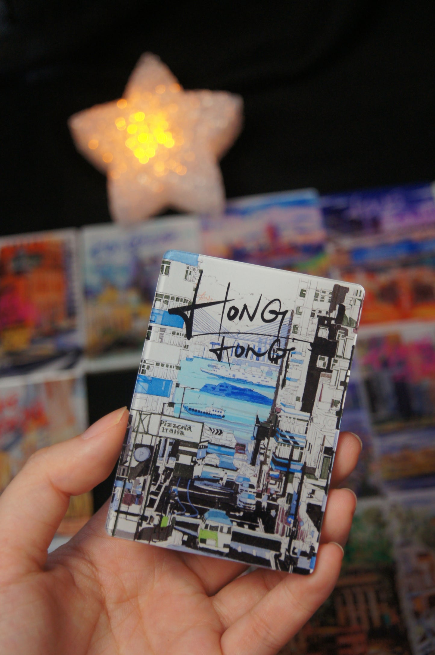 Blue Kennedy Town Magnet(藍堅尼地城)