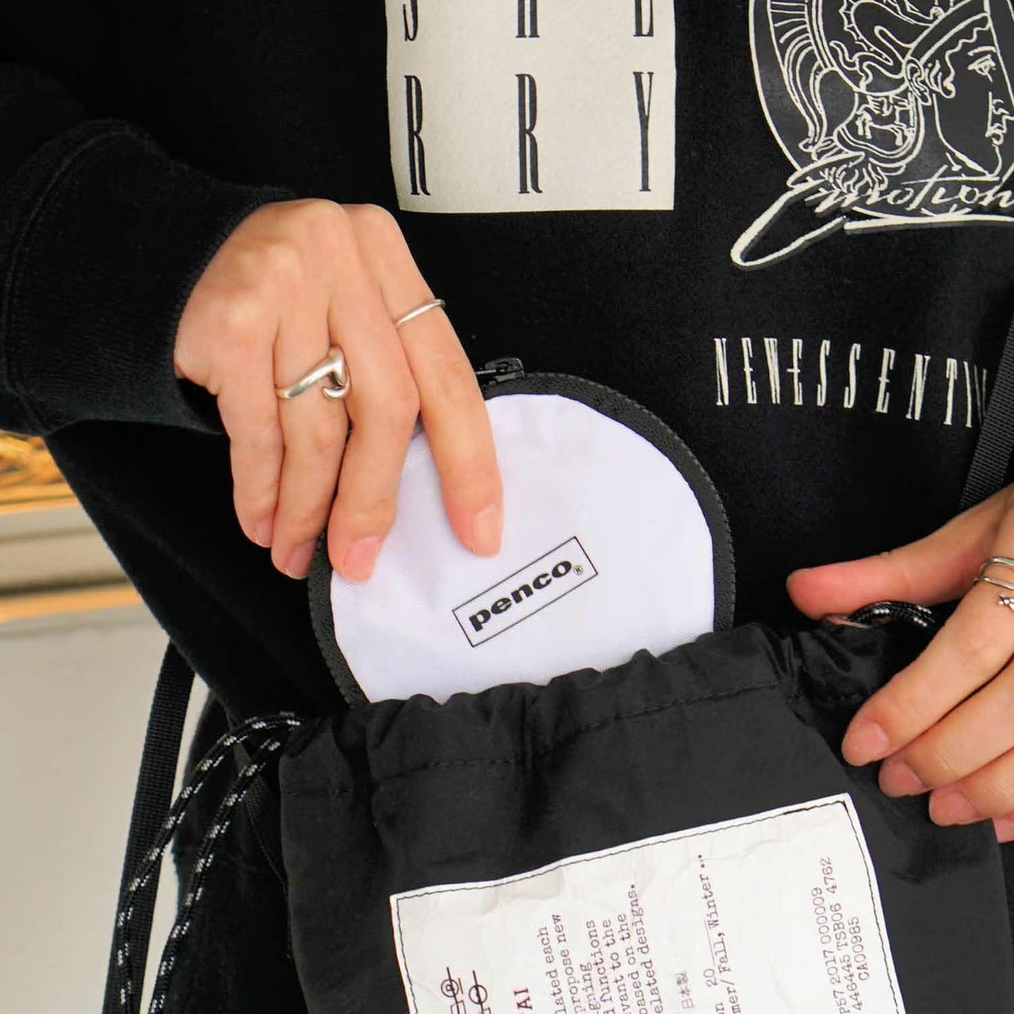Double Door Purse