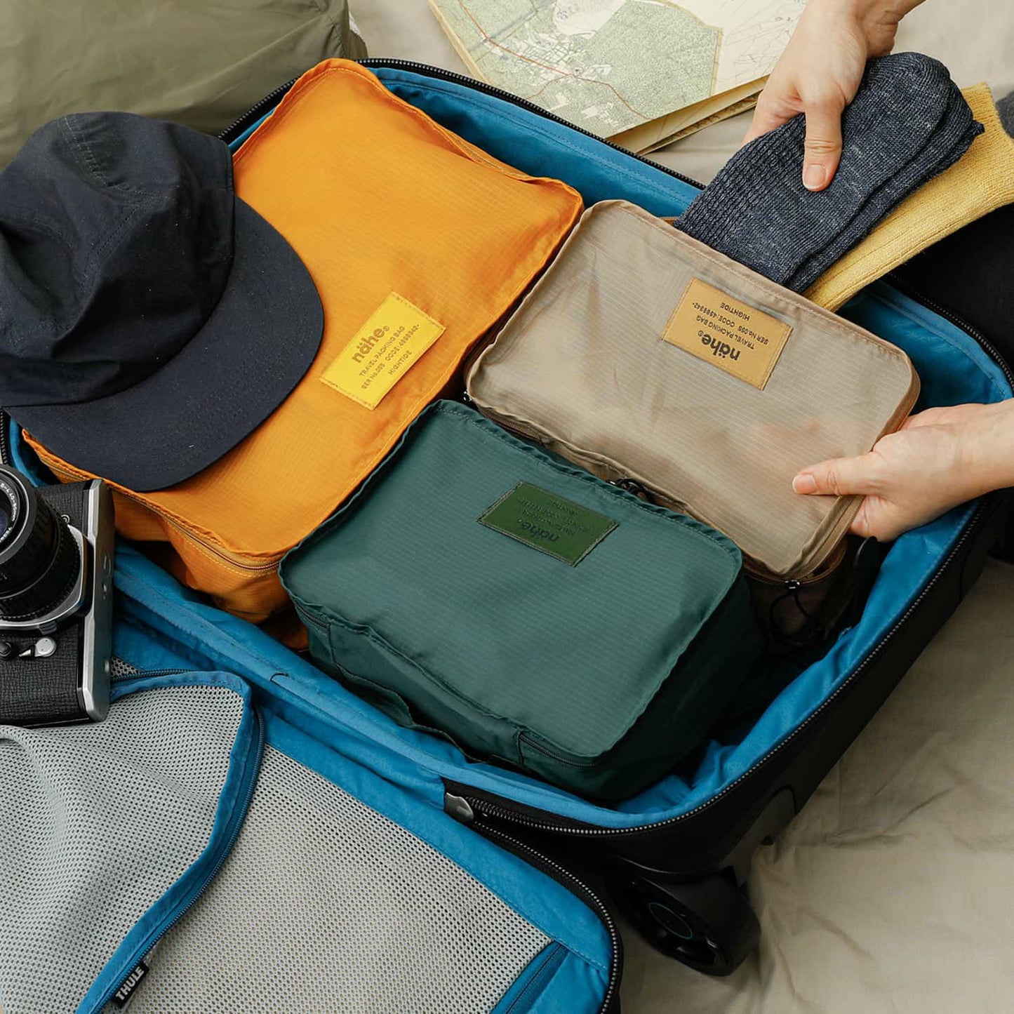 nähe Travel Packing Bag 3 Pack
