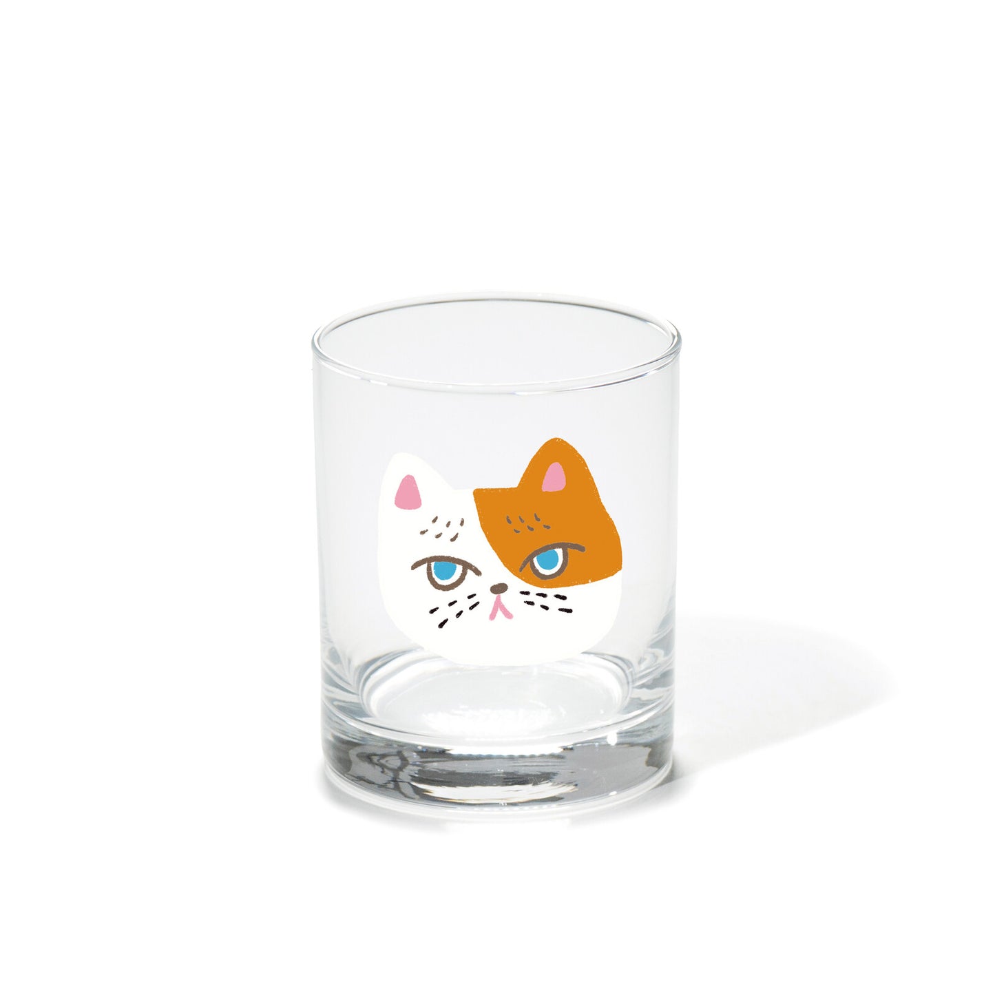 貓咪圖案玻璃杯