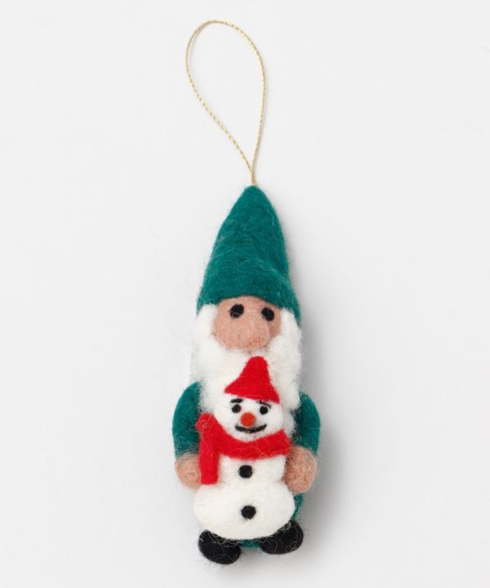Dwarf Elf Wool Felt Decoration (Made in Nepal)