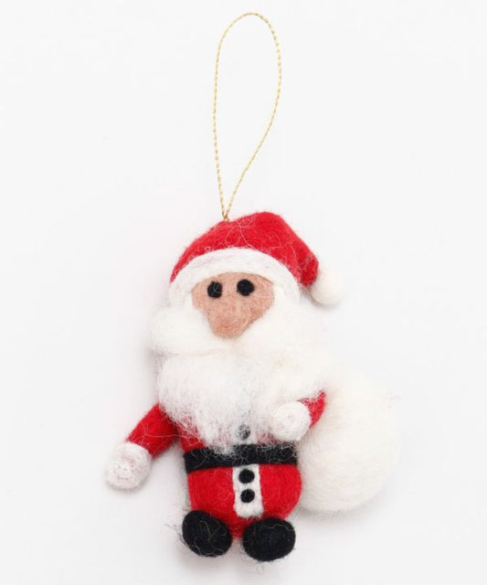 Christmas wool felt decoration (made in Nepal)