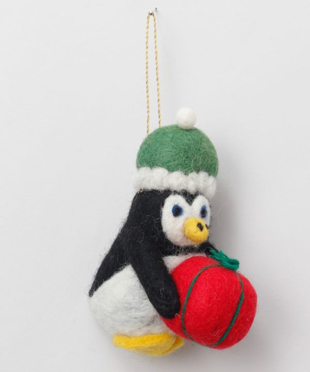 Christmas Animal Wool Felt Decorations (Made in Nepal)