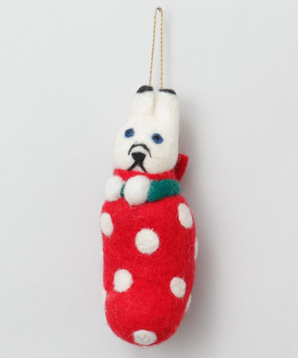 Christmas Animal Wool Felt Decorations (Made in Nepal)