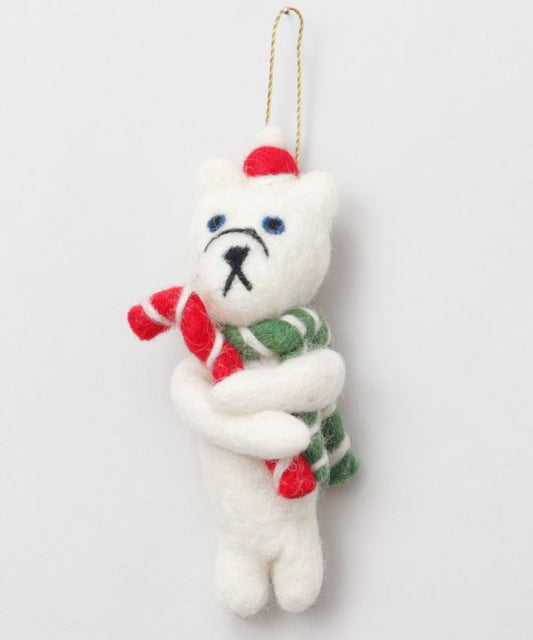 Christmas Animal Wool Felt Decorations (Made in Nepal)