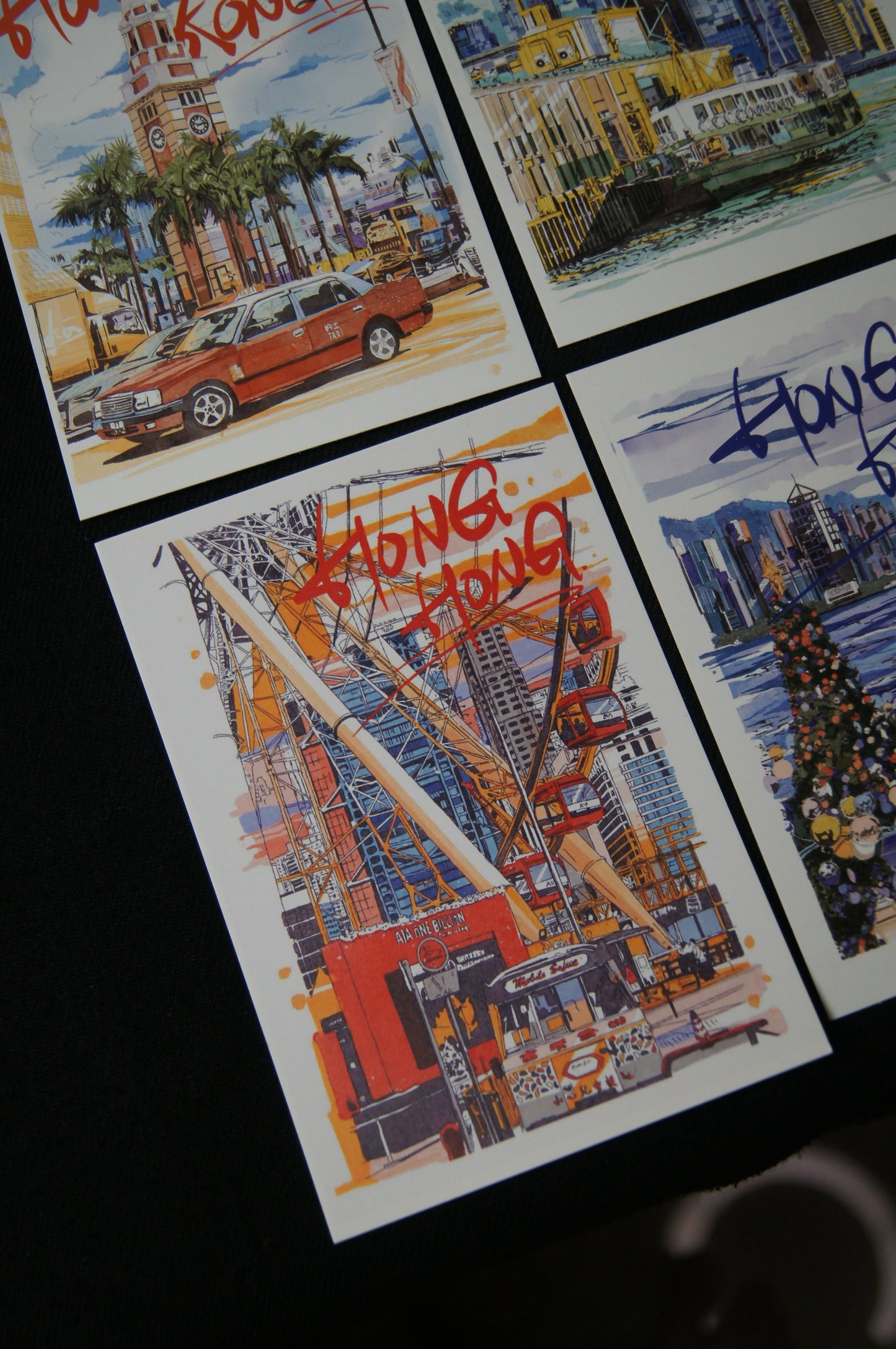 AIA Ferris Wheel Postcard (AIA富豪雪糕）