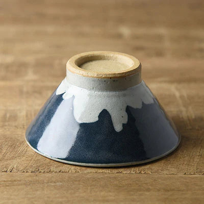 美濃燒富士山碗