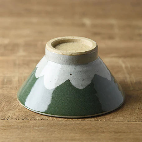 美濃燒富士山碗