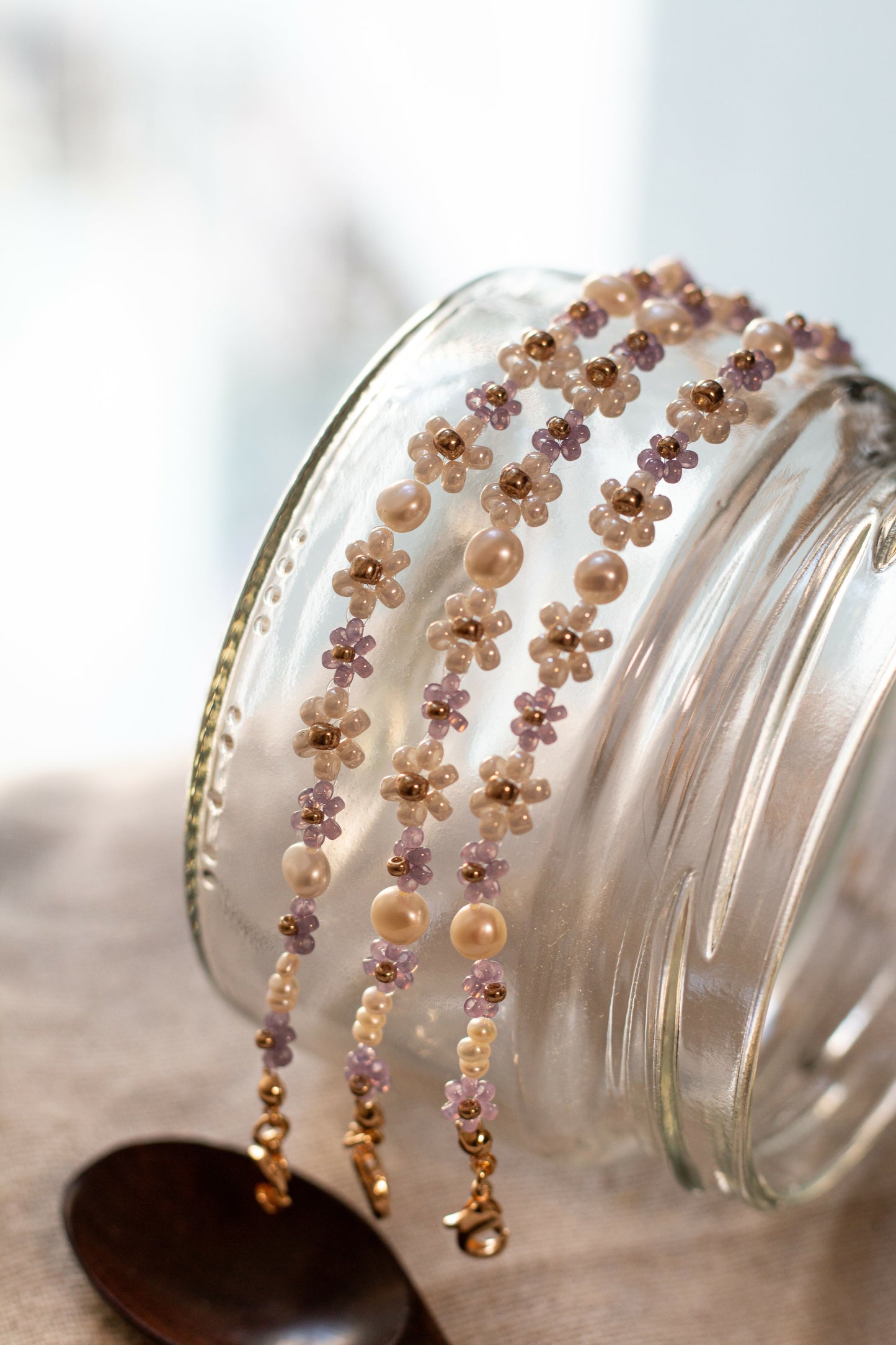 荳蔻年華 Age of Blossoms | 手鏈 Bracelet｜薰衣草紫 Lavender