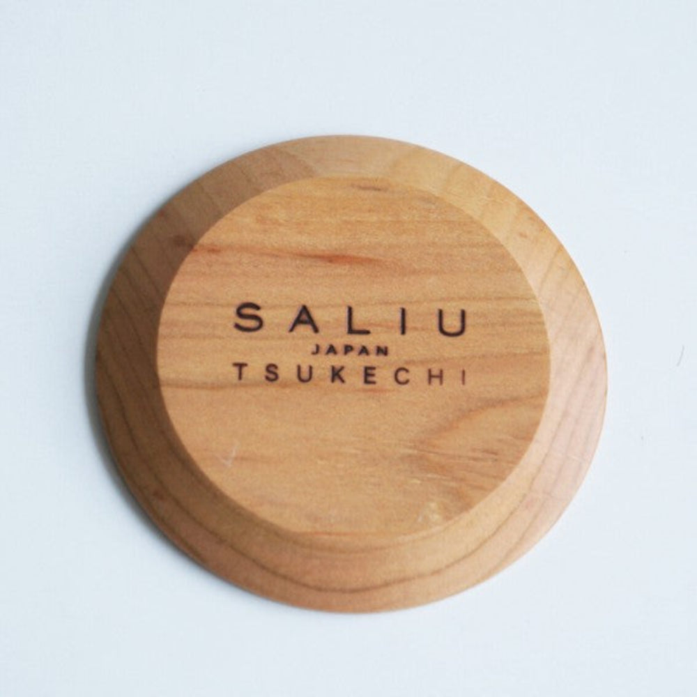 Mountain cherry wood coaster