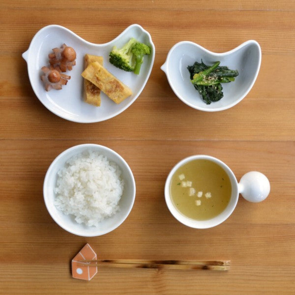 波佐見燒 小鳥造形碟