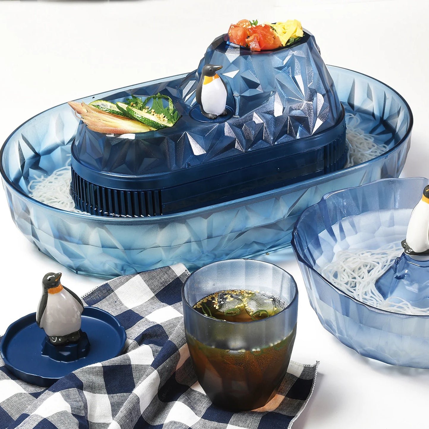 夏季流水素麵機