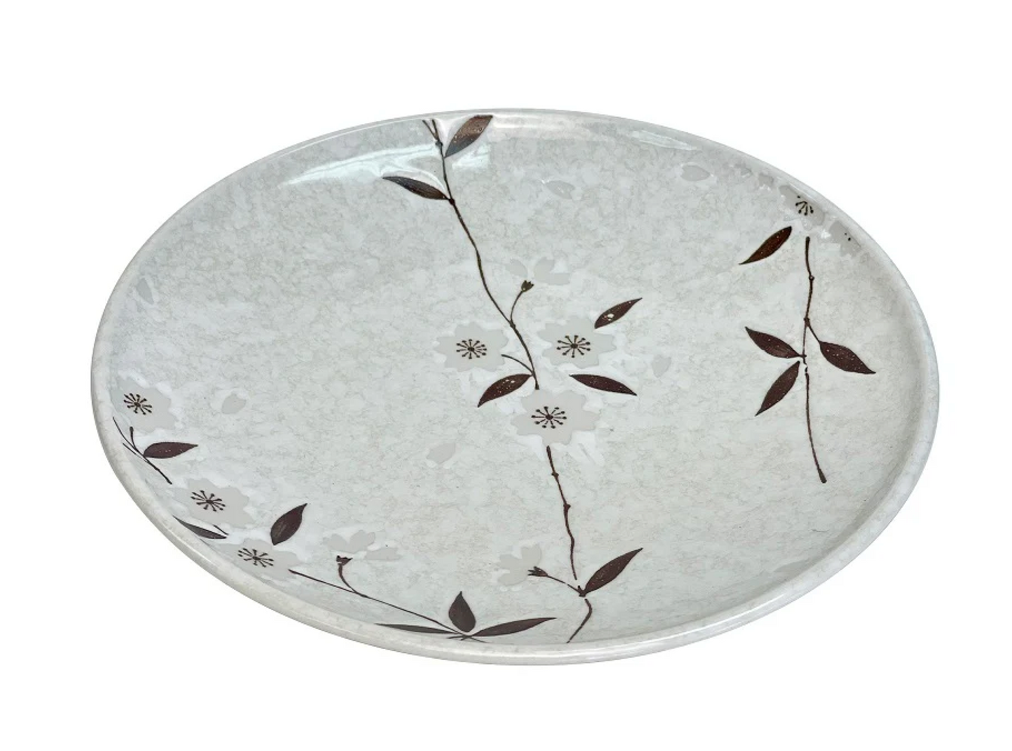 Minoyaki Sakura Series 19.6cm round plate 