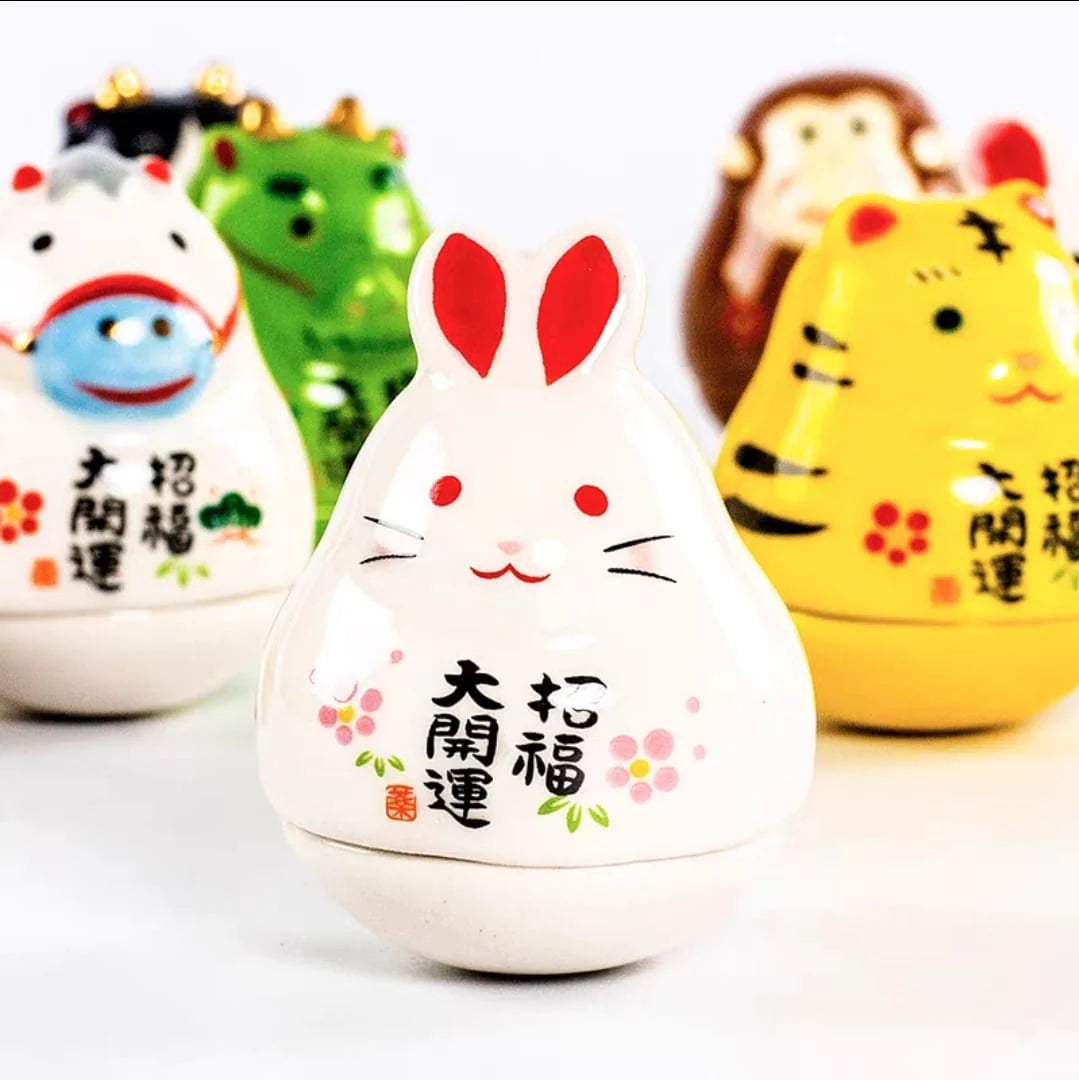 十二生肖迷你不倒翁