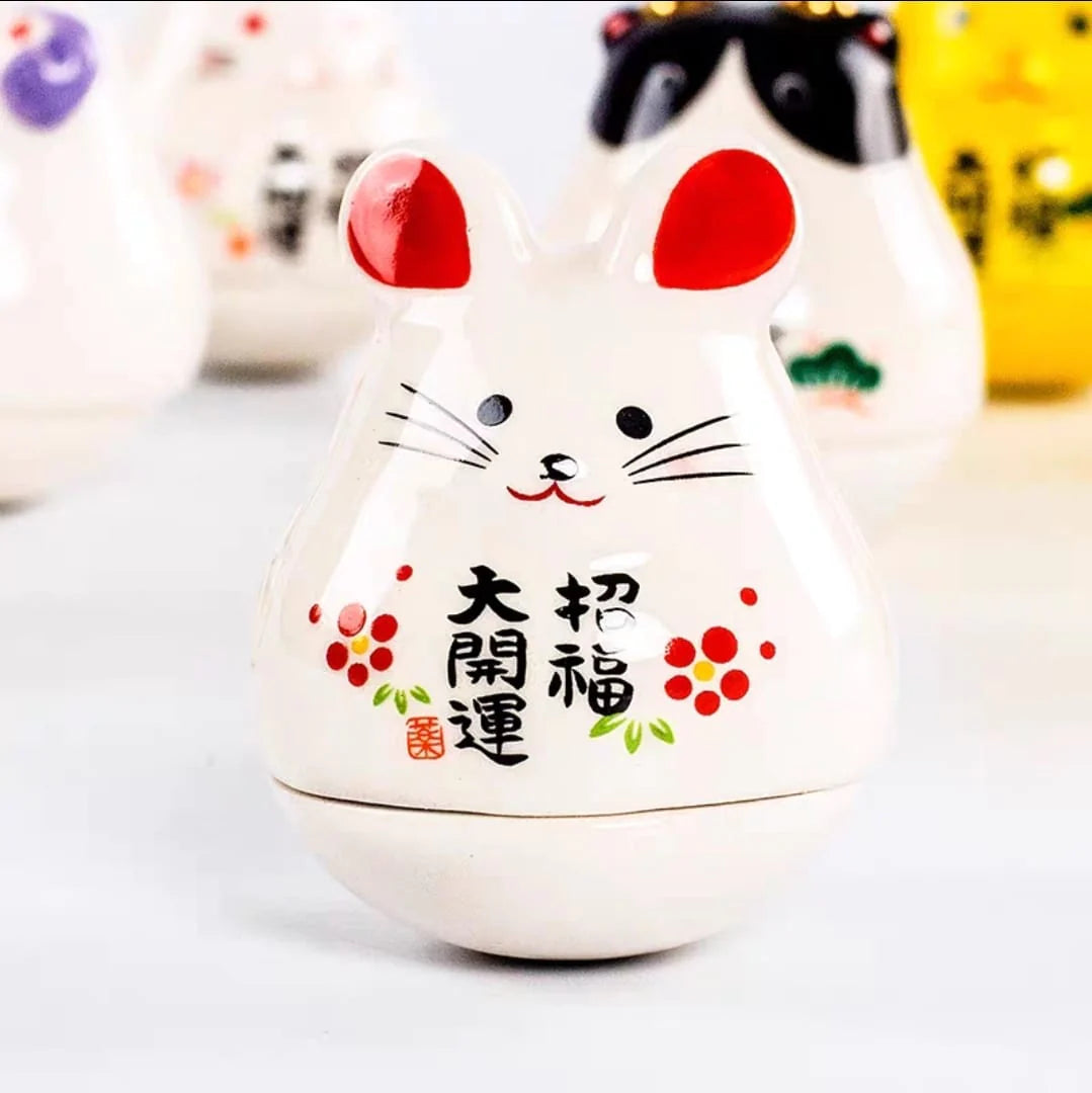 十二生肖迷你不倒翁