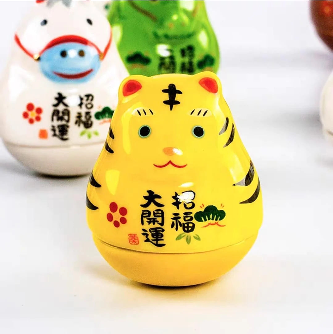 十二生肖迷你不倒翁