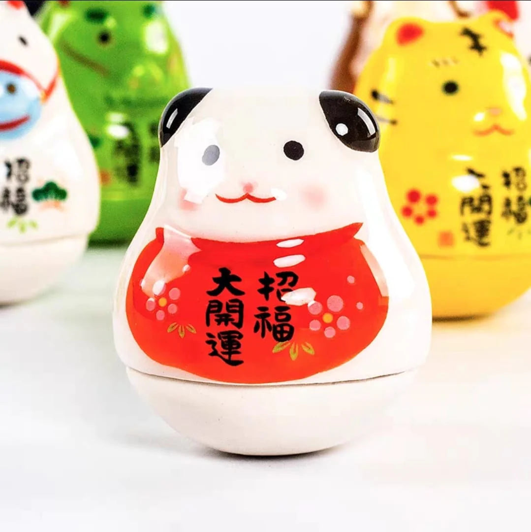 十二生肖迷你不倒翁