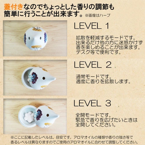 波佐見燒 擴香座 (純色系列-4色）