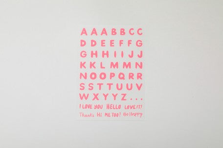 Irodo 轉印貼 字母款