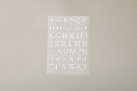 Irodo 轉印貼 字母款