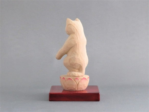 立ち阿弥陀猫　猫仏