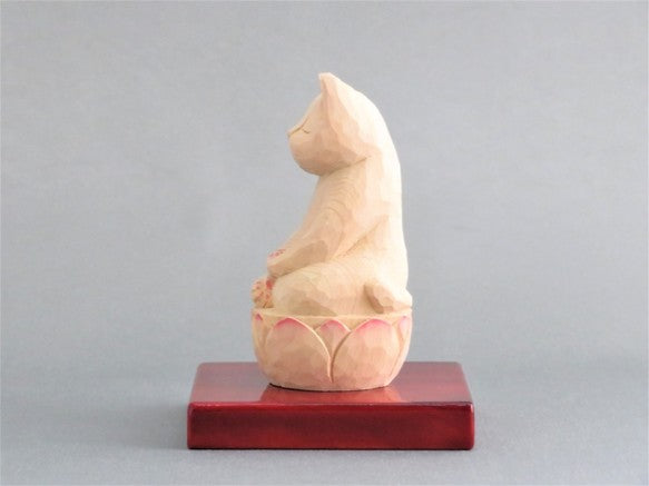 座禅猫　猫仏